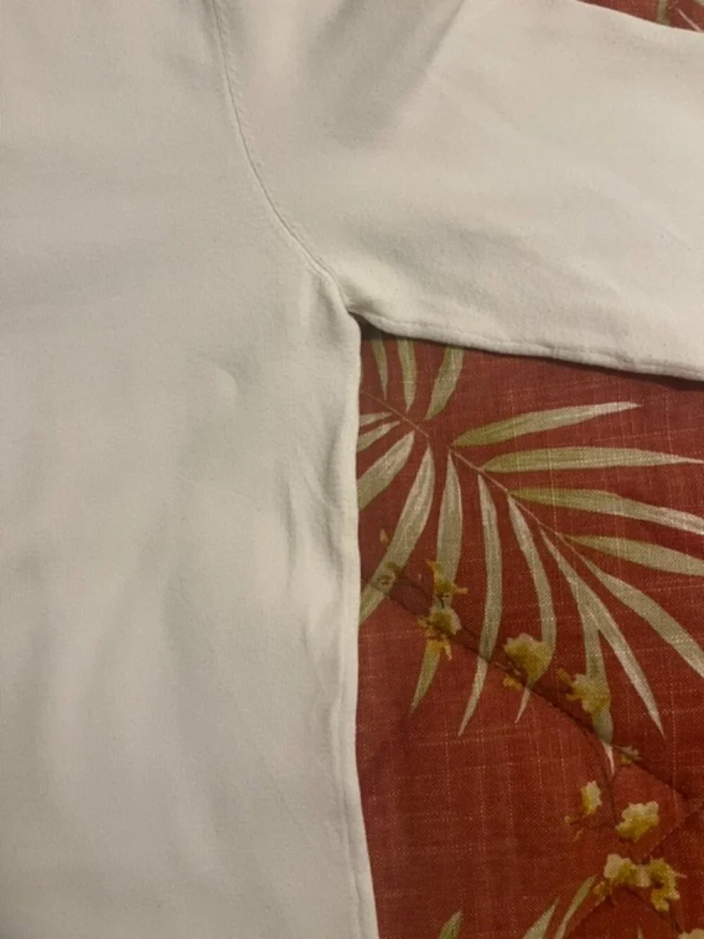 Amazing Vintage PRADA cream cotton sweater size 48 (IT)/38 (US)